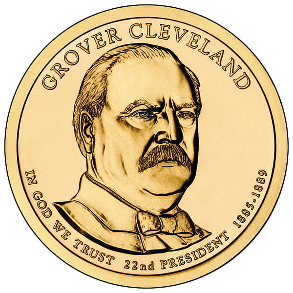 Prezydenci USA - 1$ / 2012 r. - Grover Cleveland (nr 22)