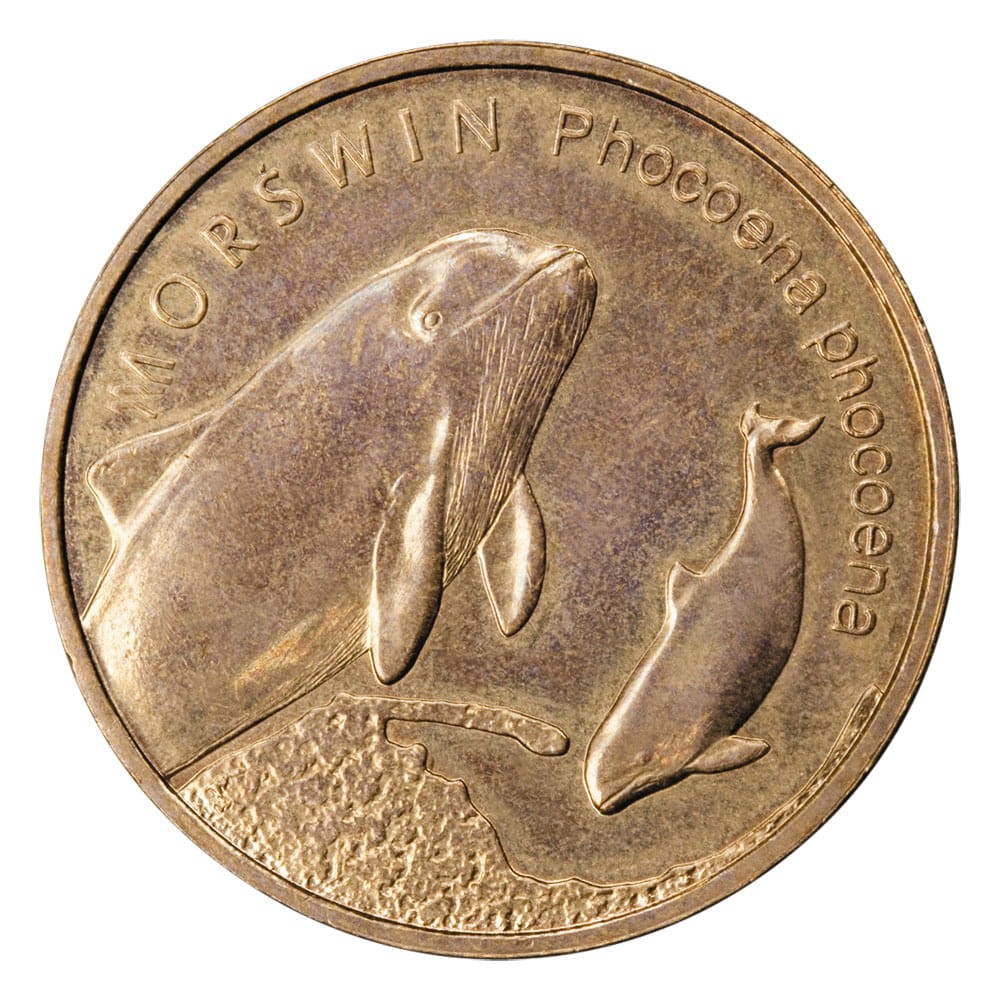 2 zł / 2004 r. - Zwierzęta świata: Morświn