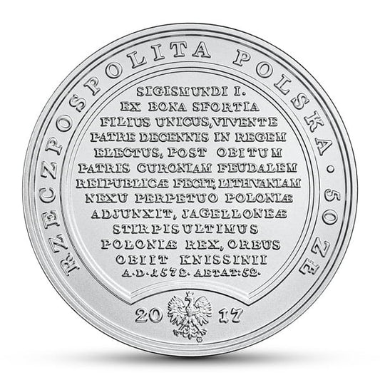 50 zł / 2017 r. - Zygmunt II August