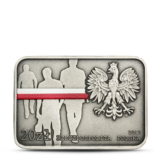 20 zł / 2017 r. - 35. rocznica zrywu antykomunistycznego w Lubinie