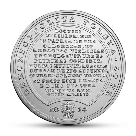 50 zł / 2014 r. - Kazimierz Wielki