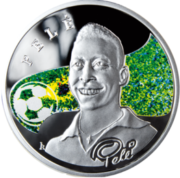 ARMENIA 100 dram / 2008 r. - Królowie futbolu: Pele