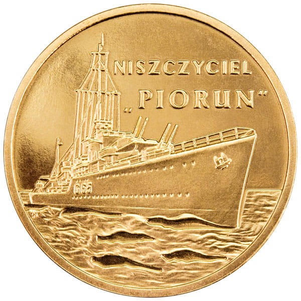 2 zł / 2012 r. - Niszczyciel „Piorun”