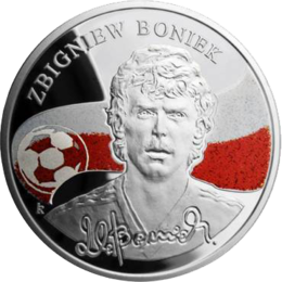 ARMENIA 100 dram / 2009 r. - Królowie futbolu: Boniek