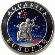 ARMENIA 100 dram / 2007 r. - ZNAKI ZODIAKU: WODNIK