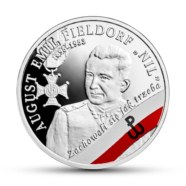 10 zł / 2018 r. - Żołnierze Niezłomni - August Emil Fieldorf ps. „Nil”