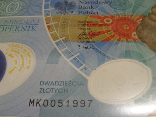 (1997r.) 20 zł / 2023 r. - Mikołaj Kopernik