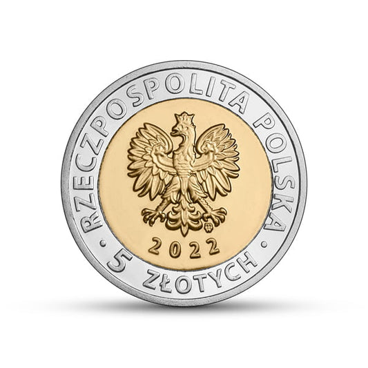 POLSKA 5 zł / 2022 r - Klasztor na Świętym Krzyżu