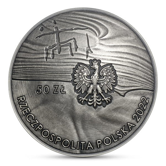 50 zł / 2022 r. - Kopalnia krzemienia pasiastego „Krzemionki”