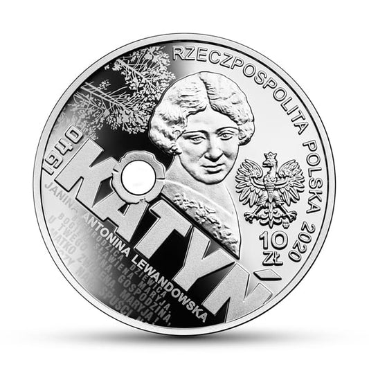 10 zł / 2020 r. - Katyń – Palmiry 1940