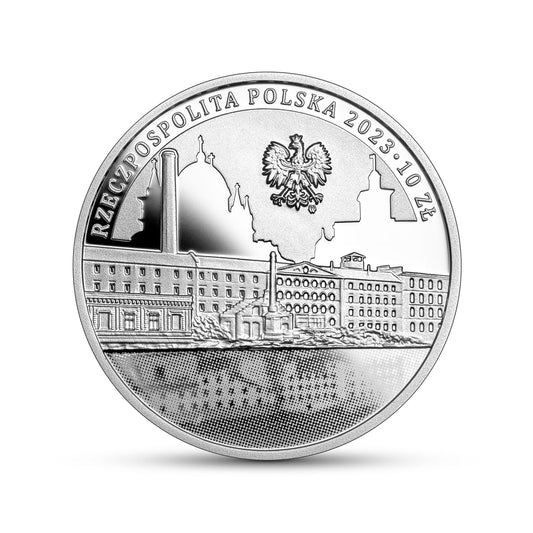 10 zł / 2023 r. - 600-lecie nadania Łodzi praw miejskich.