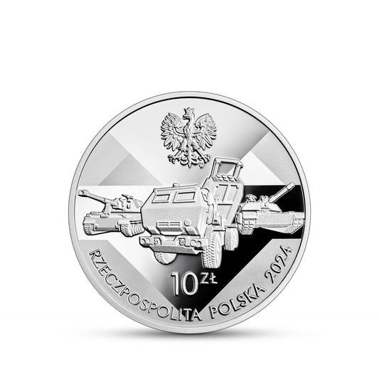10 zł / 2024 r. - 25. rocznica wstąpienia Polski do NATO