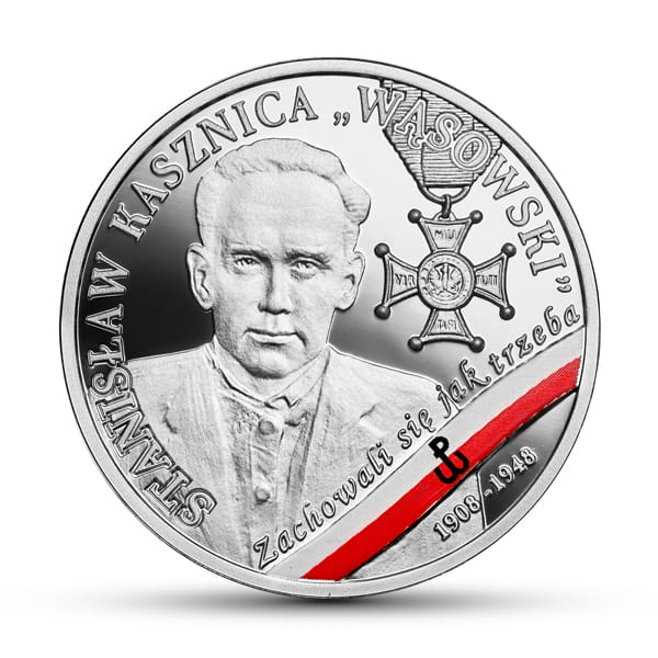 10 zł / 2019 r. - Żołnierze Niezłomni - Stanisław Kasznica „Wąsowski”