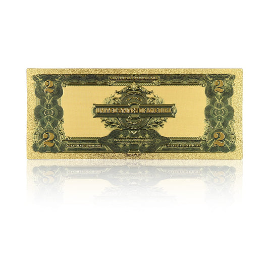 USA: Banknot złocony 2$ - DWA dolary /1899