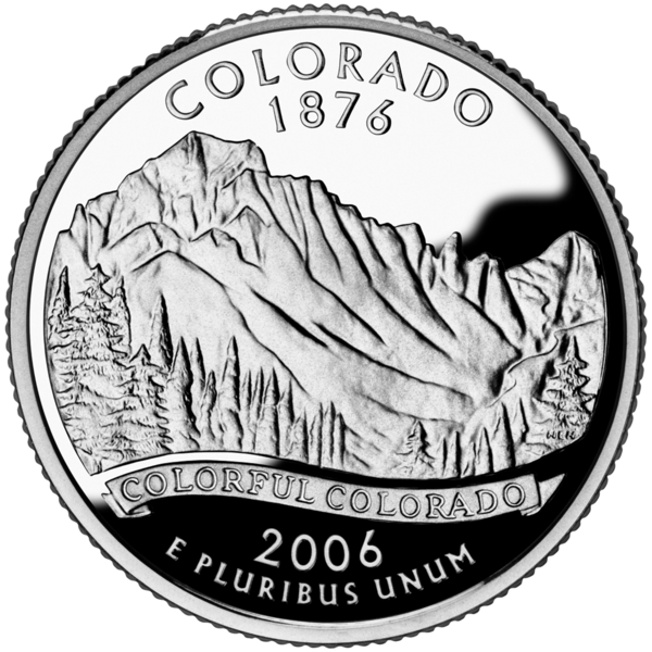 USA: 25 Centów / 2006 r. - Kolorado (nr 38)