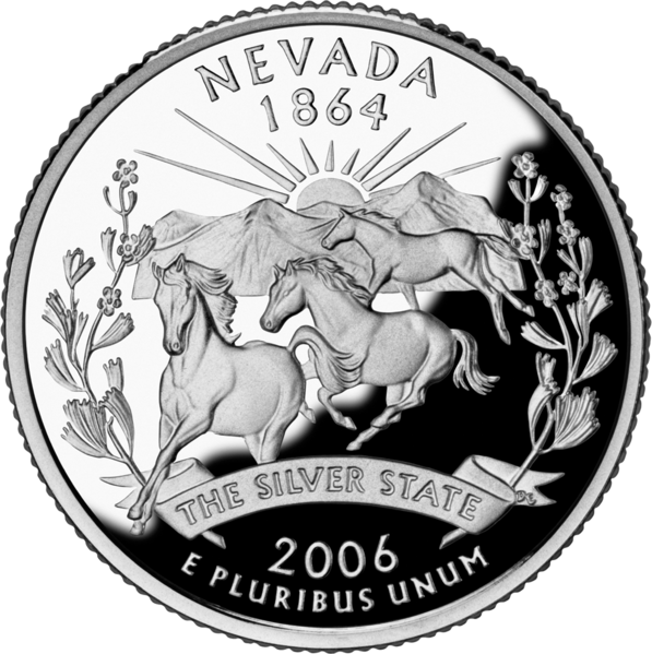 USA: 25 Centów / 2006 r. - Nevada (nr 36)