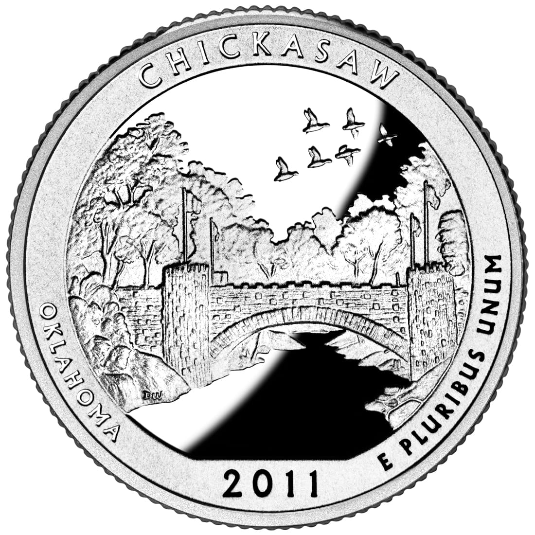 USA: 25 Centów / 2011 r. - Chickasaw National Recreation Area (nr 10)