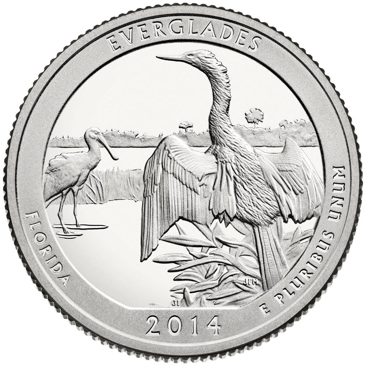 USA: 25 Centów / 2014 r. - Park Narodowy Everglades (nr 25)
