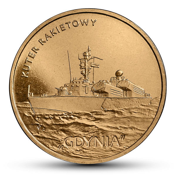 2 zł / 2013 r. - Kuter Rakietowy „Gdynia”