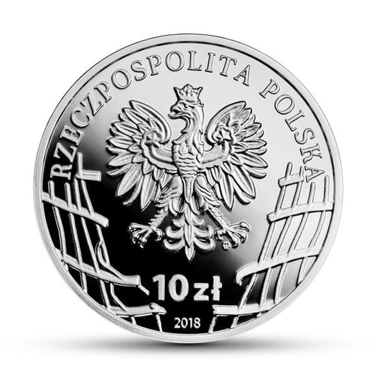 10 zł / 2018 r. -  Żołnierze Niezłomni - August Emil Fieldorf ps. „Nil”