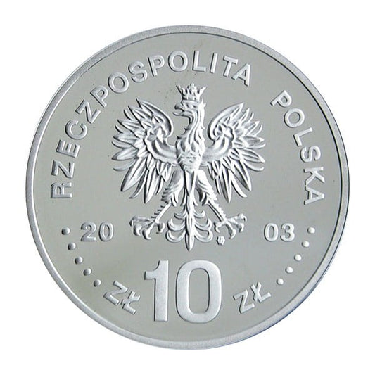 10 zł / 2003 r. -  Stanisław Leszczyński (popiersie)