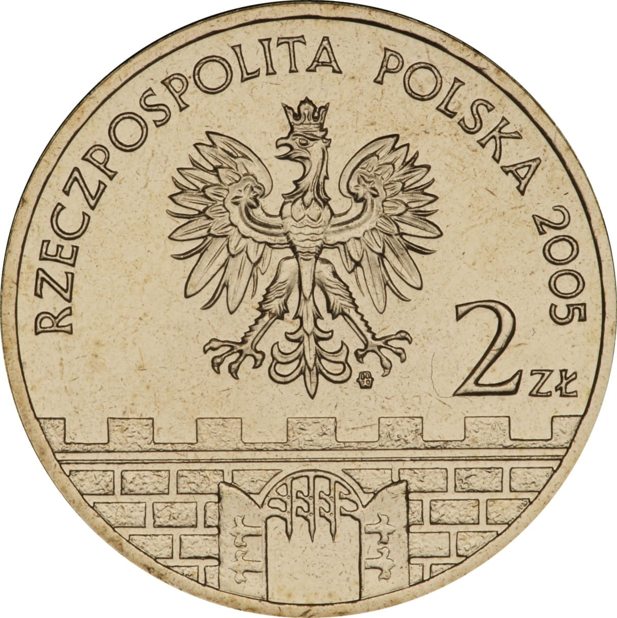 2 zł / 2005 r. - Historyczne Miasta w Polsce: Kołobrzeg
