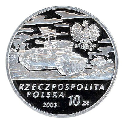 10 zł / 2003 r. -  Gen. Stanisław Maczek