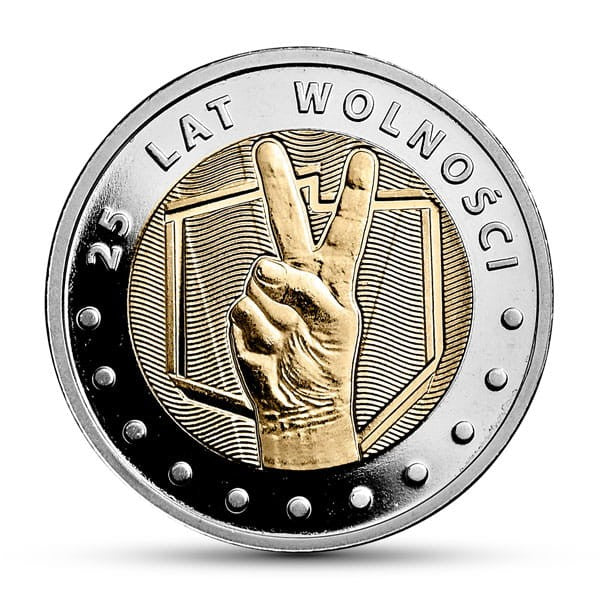 POLSKA 5 zł / 2014 r. - Odkryj Polskę – 25 lat wolności