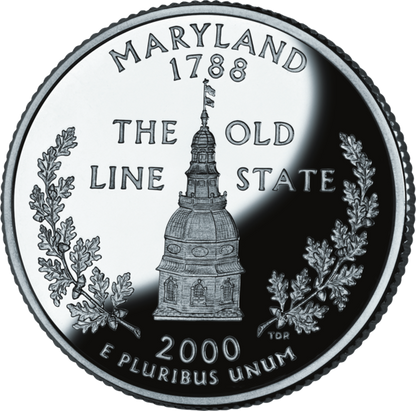 USA:  25 Centów / 2000 r. - Maryland (nr 7)