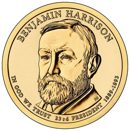 Prezydenci USA - 1$ / 2012 r. - Benjamin Harrison  (nr 23)