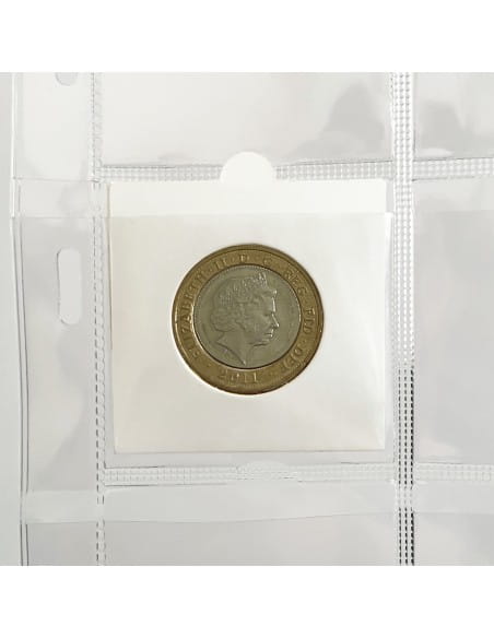 Klaser / album A4 na 200 monet w holderach