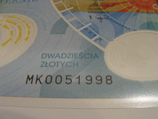 (1998r.)   20 zł / 2023 r. - Mikołaj Kopernik