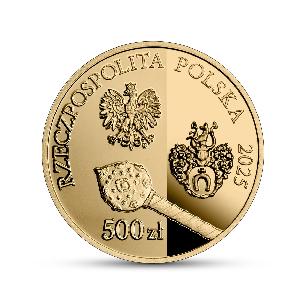 500 zł / 2025 r. -  Stanisław Koniecpolski - Hetmani Rzeczypospolitej - Au