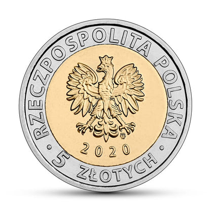 POLSKA 5 zł / 2020 r - Pałac Branickich w Białymstoku