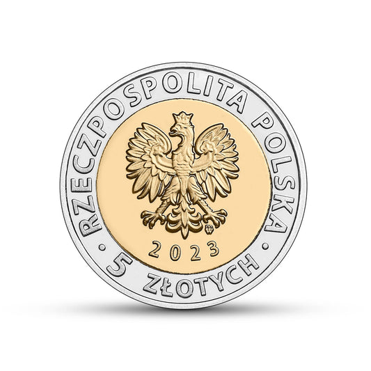 POLSKA 5 zł / 2023 r -  Kanał Żeglugowy przez Mierzeję Wiślaną