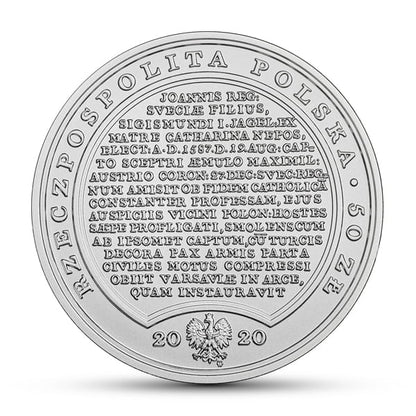 50 zł / 2020 r. -  Zygmunt III Waza