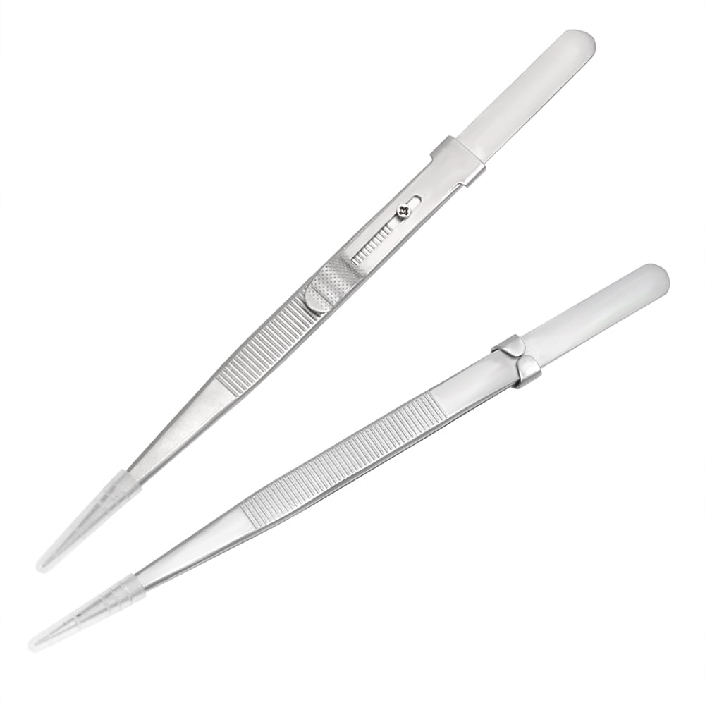 Pęseta jubilerska z bardzo cienką końcówką - 162 mm